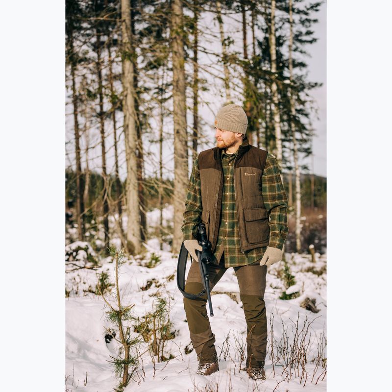 Мъжки елек Pinewood Abisko/Småland suede brown 4