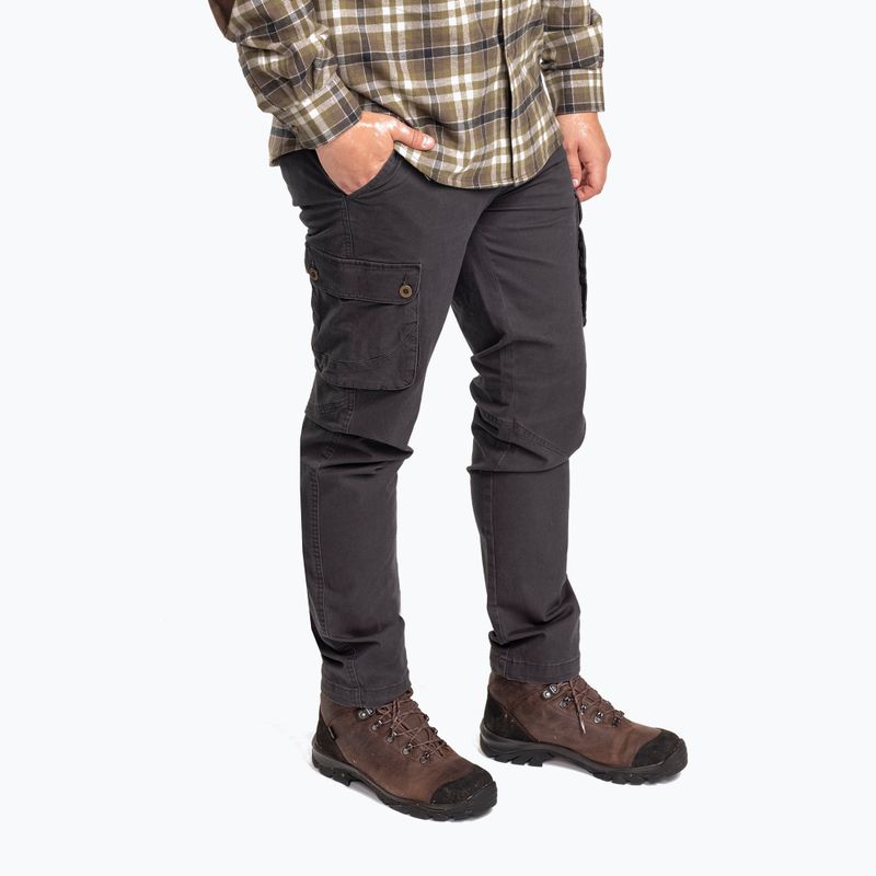 Мъжки панталони за трекинг Pinewood Värnamo Serengeti d.anthracite