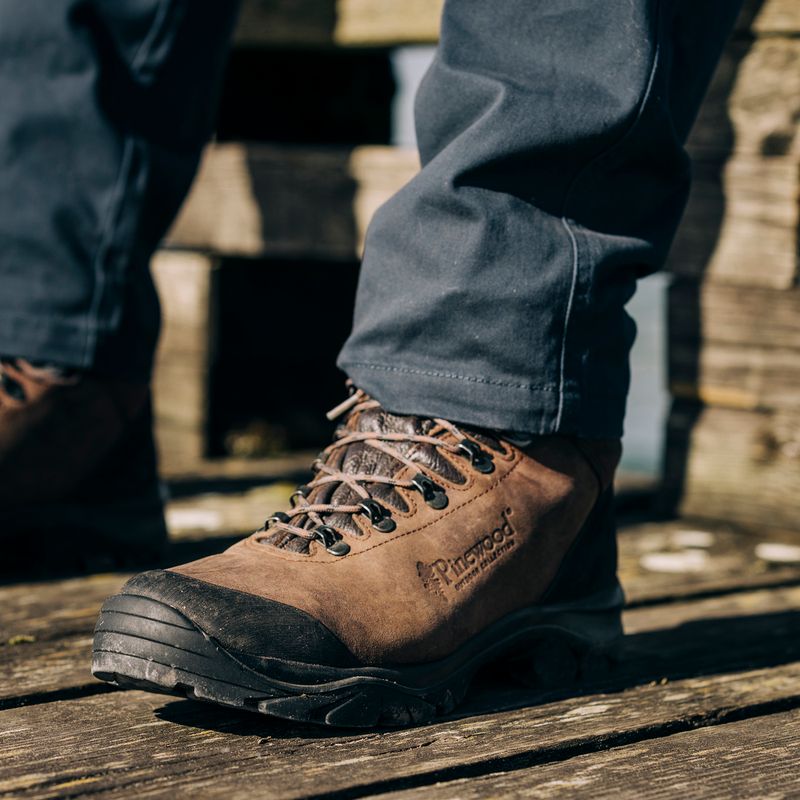 Мъжки панталони за трекинг Pinewood Värnamo Serengeti d.anthracite 12