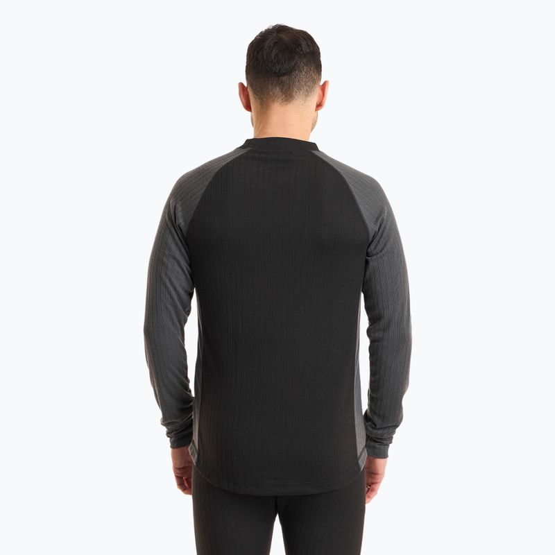 Мъжко термо бельо Pinewood Finnveden Base Layer black/dark grey 3