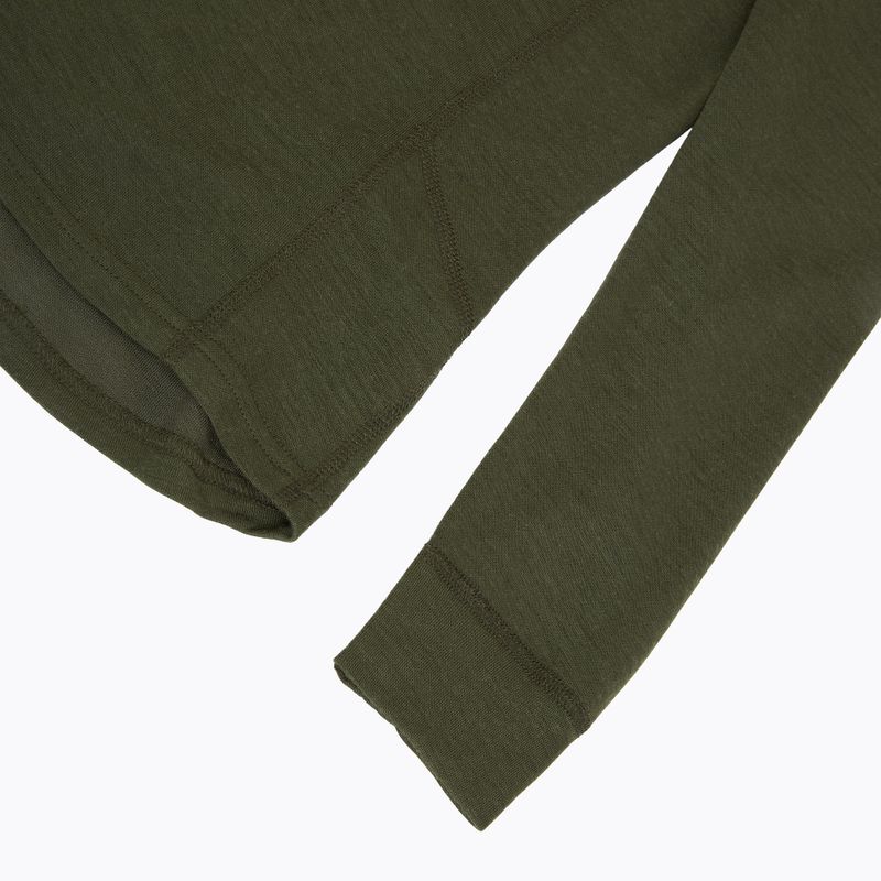 Мъжки термо суитшърт Pinewood Abisko Merino Base Layer Half Zip d.mossgreen 4