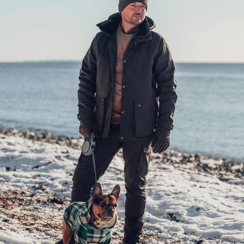 Мъжки панталони за трекинг Pinewood Värnamo Serengeti moss green 6