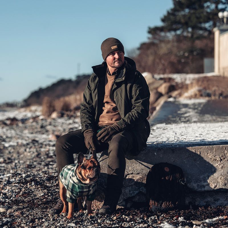 Мъжки панталони за трекинг Pinewood Värnamo Serengeti moss green 9