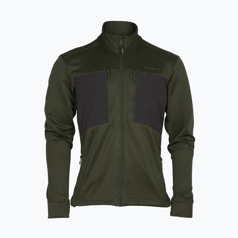 Мъжки поларен суитшърт Pinewood Abisko Power Fleece moss green 7