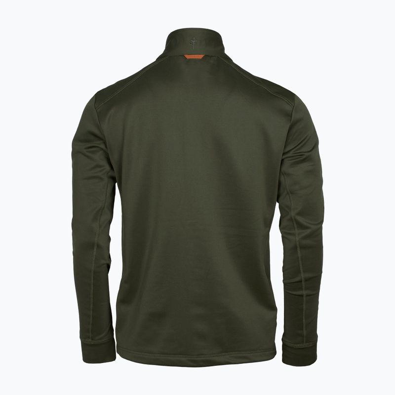 Мъжки поларен суитшърт Pinewood Abisko Power Fleece moss green 8