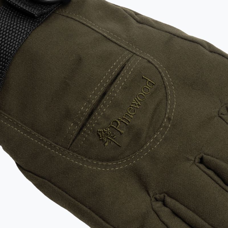 Мъжки ръкавици за трекинг Pinewood Membrane Glove moss green 6