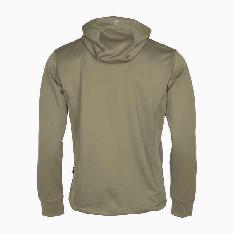 Мъжки суитшърт с качулка Pinewood Finnveden mid khaki trekking sweatshirt 5