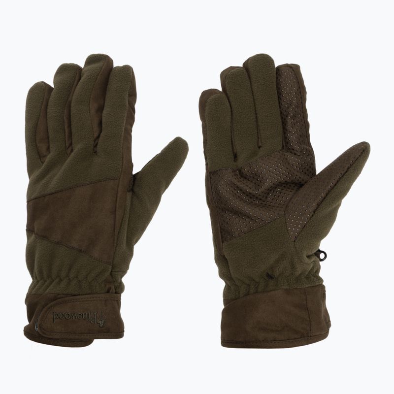 Мъжки ръкавици Pinewood Småland Hunters Extreme Fleece h.brown / suede brown