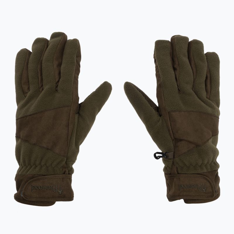 Мъжки ръкавици Pinewood Småland Hunters Extreme Fleece h.brown / suede brown 2