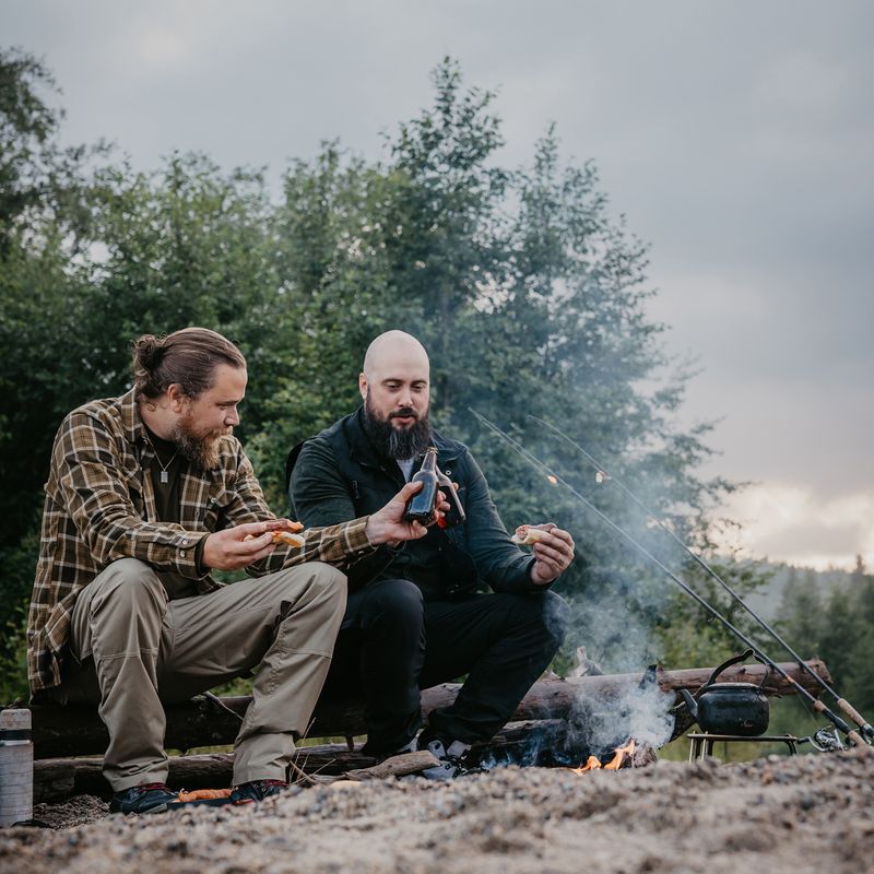 Мъжка риза Pinewood Härjedalen h.olive/khaki 12