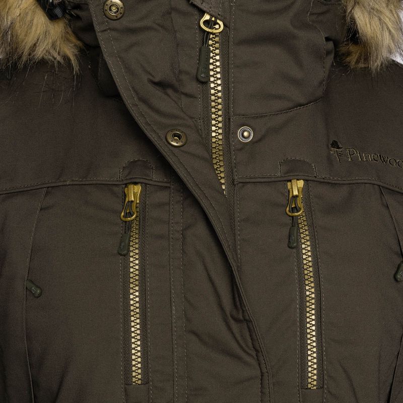 Дамско зимно яке Pinewood Finnveden Winter Parka d.olive 9