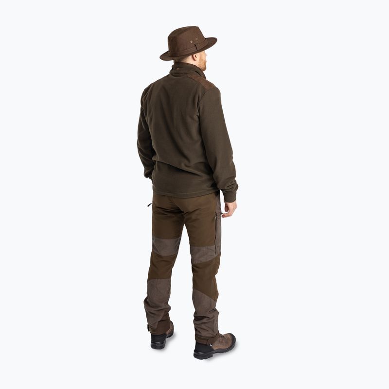 Мъжки суитшърт Pinewood Småland Hunters Half Zip h.brown 3