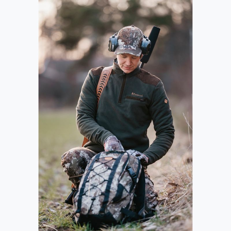 Мъжки суитшърт Pinewood Småland Hunters Half Zip h.brown 6