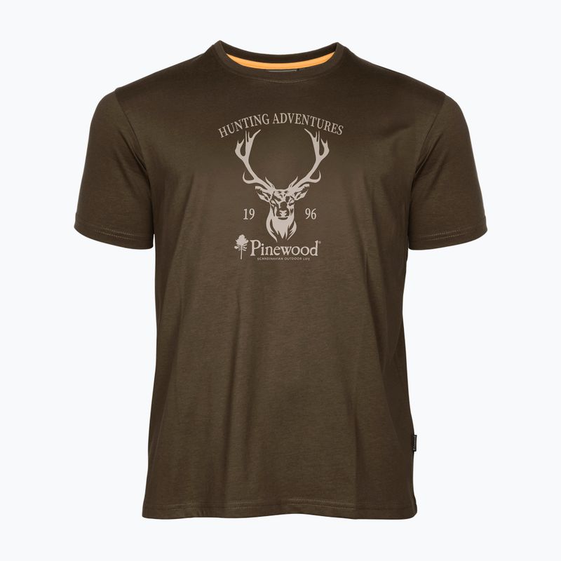 Мъжка тениска Pinewood Red Deer green 4