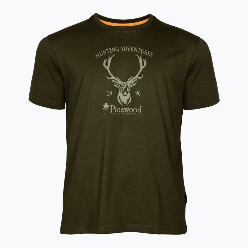 Мъжка тениска Pinewood Red Deer green 4