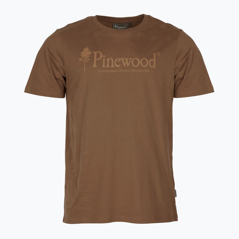 Мъжка тениска Pinewood Outdoor Life nougat