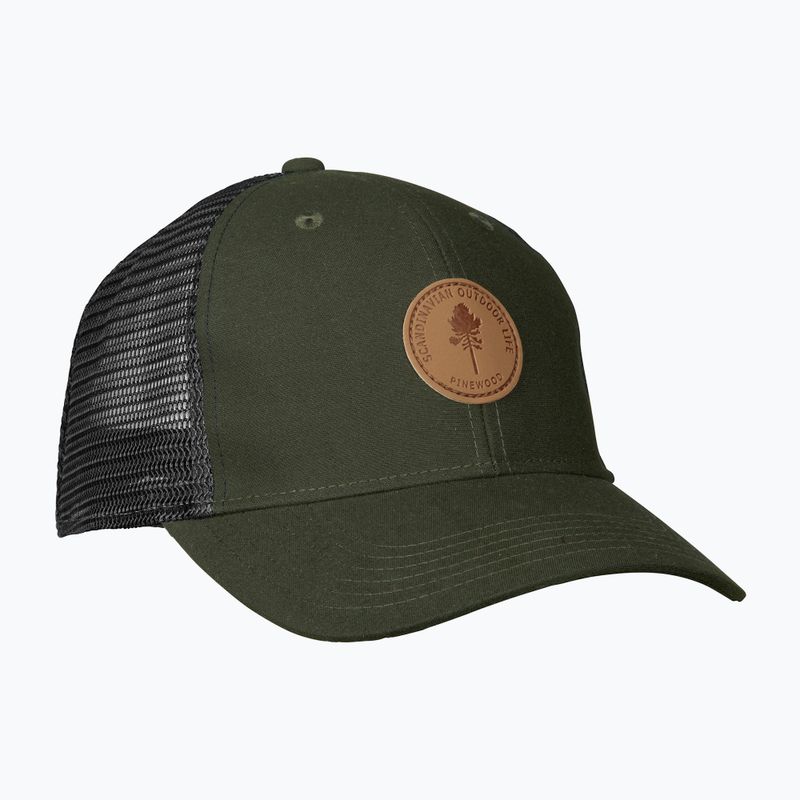 Бейзболна шапка Pinewood Hunters Mesh moss green