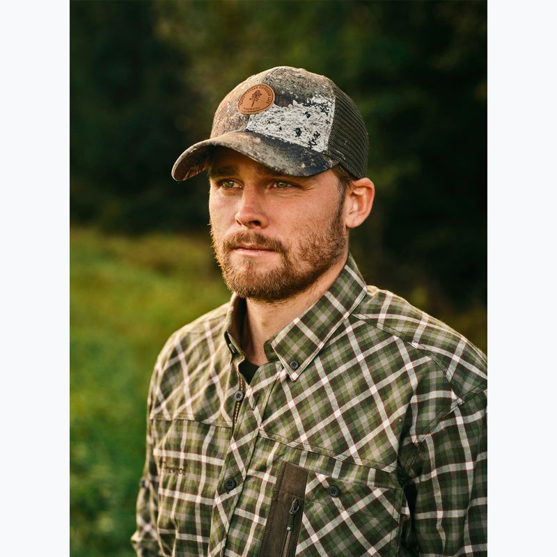 Бейзболна шапка Pinewood Hunters Mesh strata/moss green 6