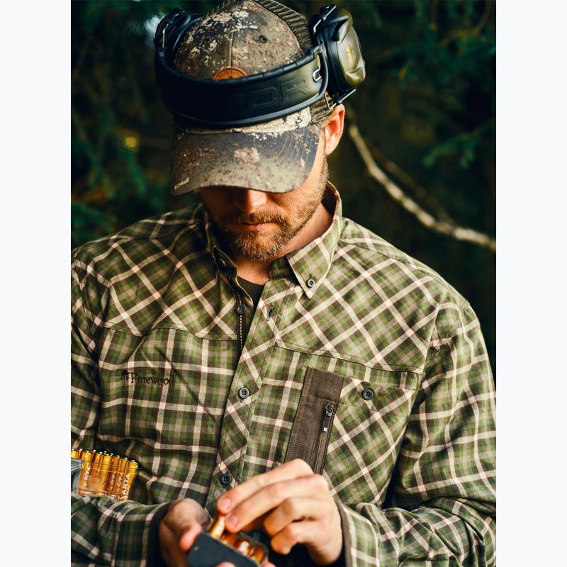 Бейзболна шапка Pinewood Hunters Mesh strata/moss green 8