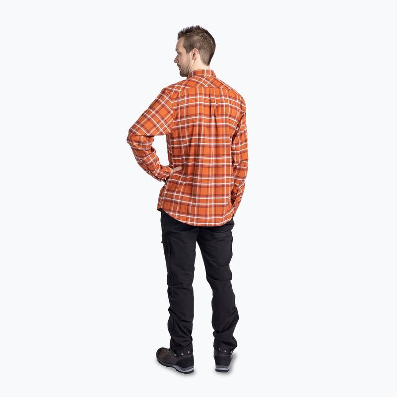 Мъжка фланелена риза Pinewood Abisko Hiking Flannel burned orange 4