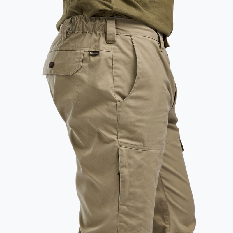 Мъжки панталони за трекинг Pinewood Finnveden Outdoor Trousers l.khaki 3