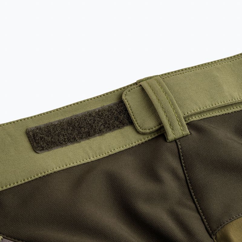 Мъжки панталони с мембрана Pinewood Abisko olive green/h. olive 7