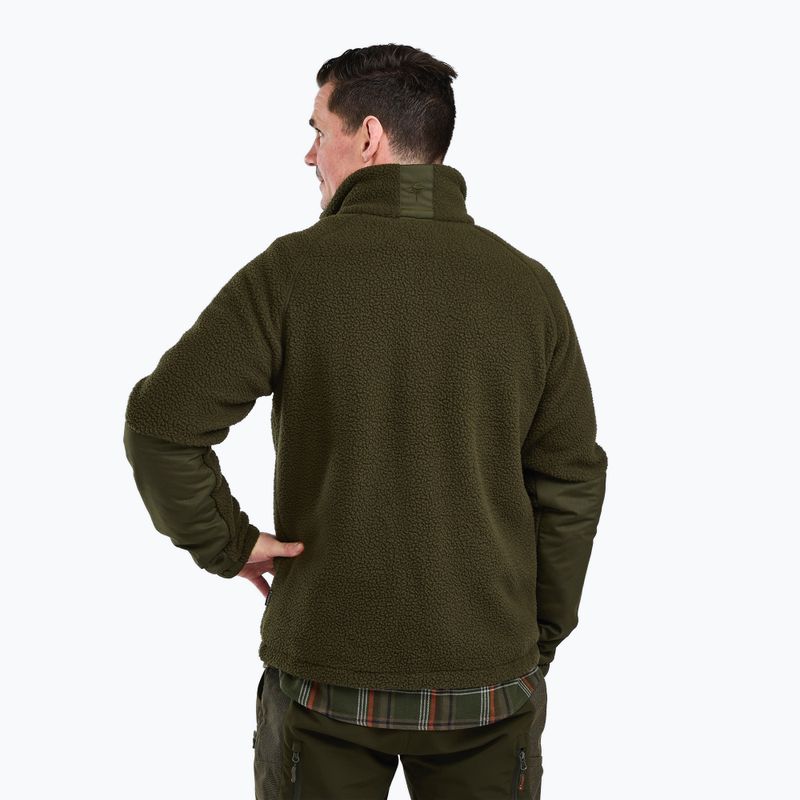 Мъжко яке Pinewood Pile Fleece moss green 2
