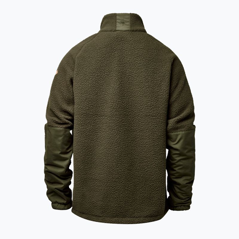 Мъжко яке Pinewood Pile Fleece moss green 7
