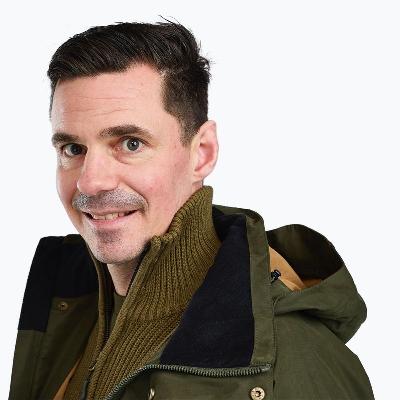 Мъжко яке за вятър Pinewood Nydala Classic 2L moss green 4