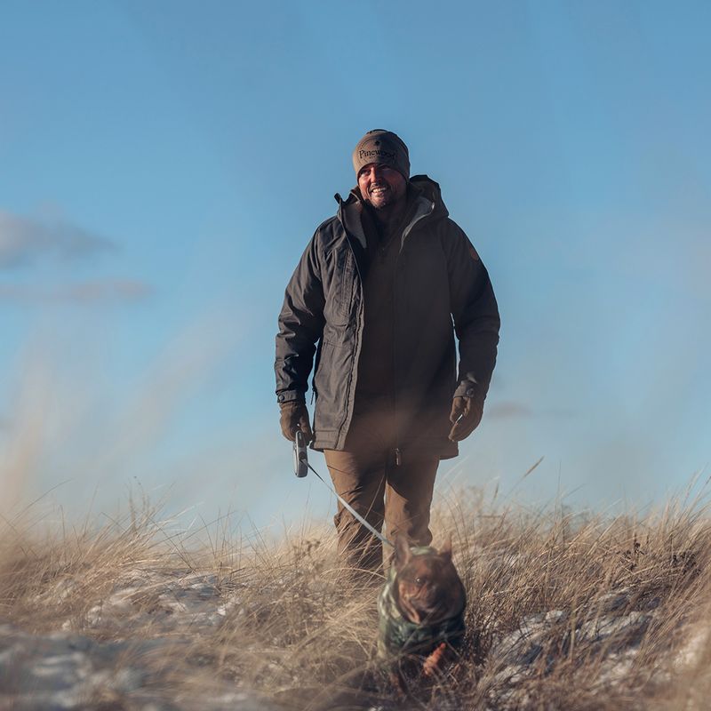 Мъжко яке за вятър Pinewood Nydala Classic 2L moss green 10