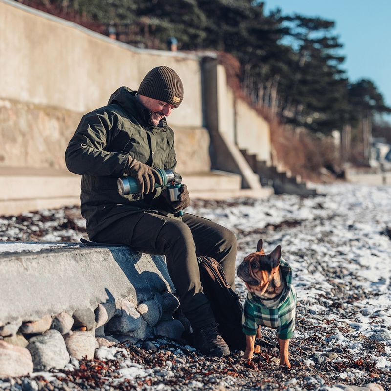 Мъжко яке за вятър Pinewood Nydala Classic 2L moss green 13