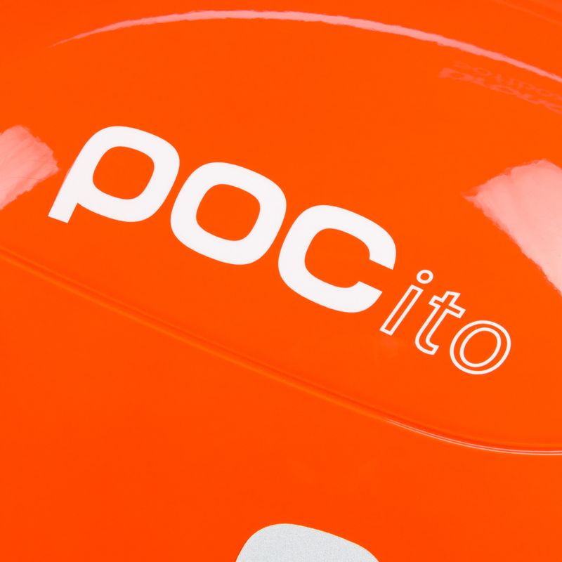 Детски ски каски POC POCito Skull fluorescent orange 7