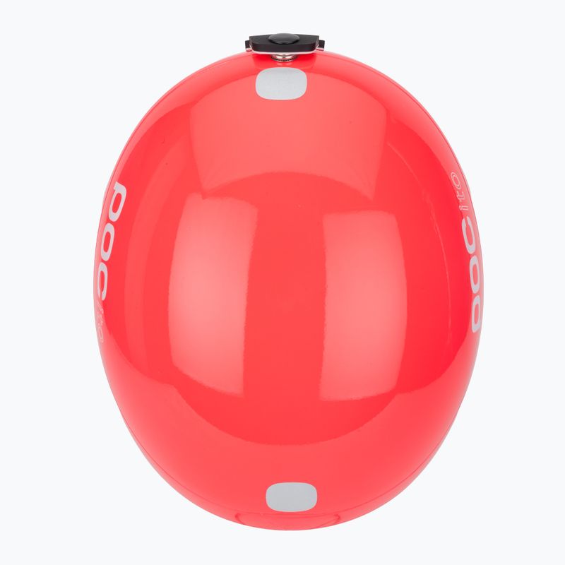 Детска ски каска POC POCito Skull fluorescent pink 6