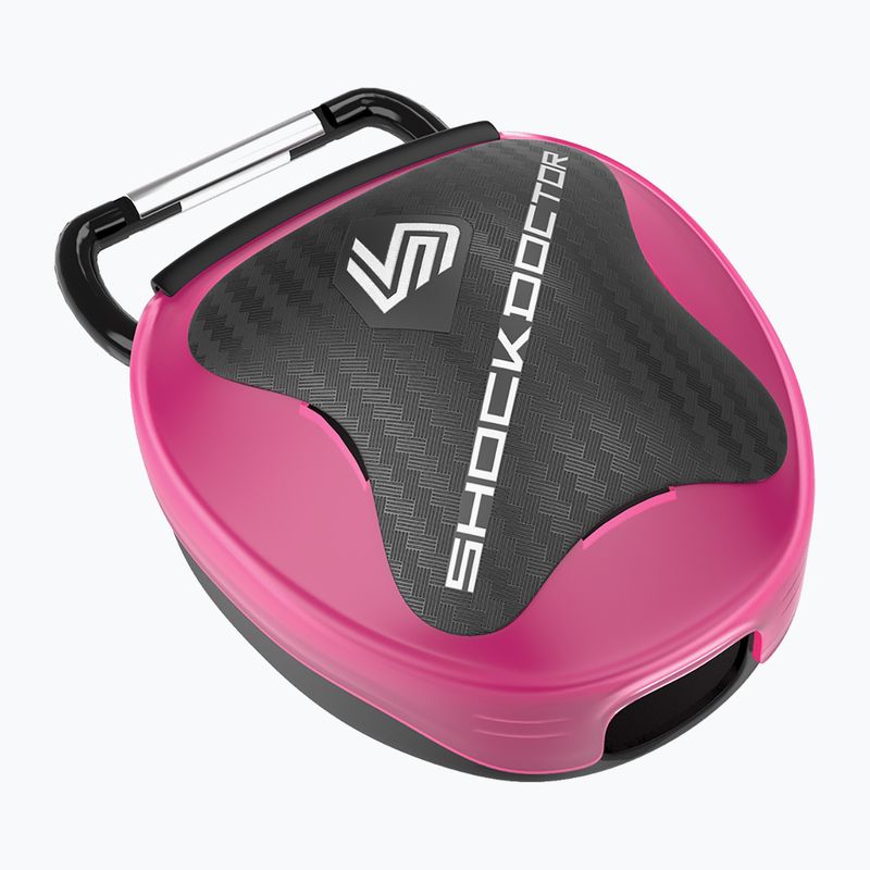 Калъф за предпазител за уста Shock Doctor Pink/Black SHO413