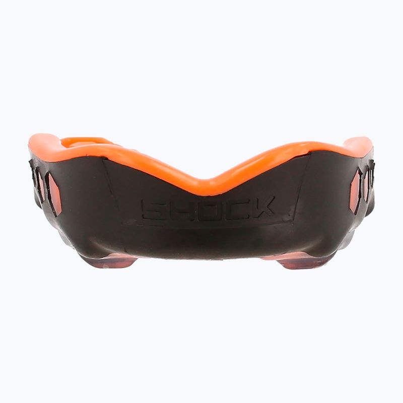 Протектор за челюст Shock Doctor Gel Max оранжев/черен 4