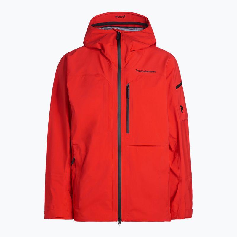 Мъжко ски яке Peak Performance Alpine red G76537010