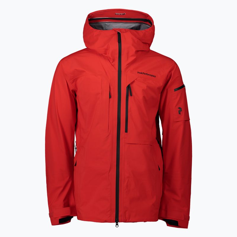 Мъжко ски яке Peak Performance Alpine red G76537010 2