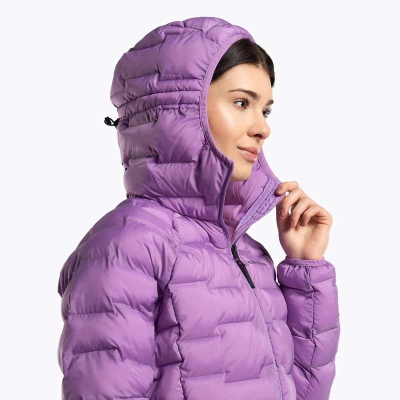 Дамско пухено яке Peak Performance W Argon Hood лилаво G76394040 4