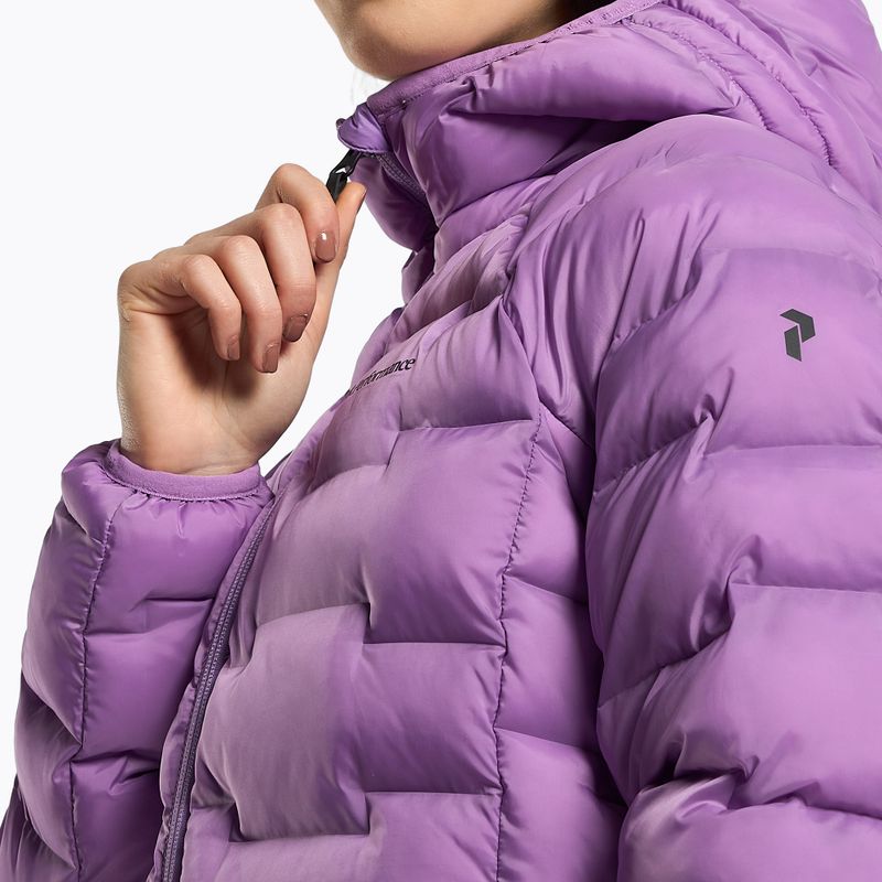 Дамско пухено яке Peak Performance W Argon Hood лилаво G76394040 5