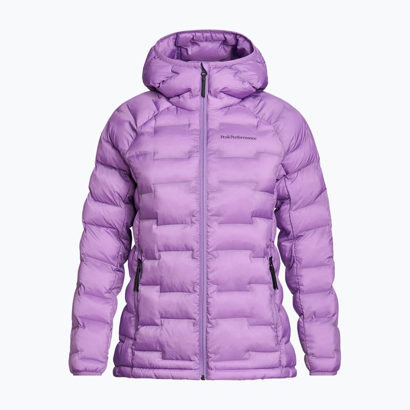 Дамско пухено яке Peak Performance W Argon Hood лилаво G76394040 7