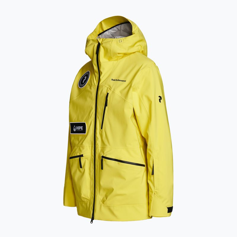 Мъжко ски яке Peak Performance Vertixs 2L yellow G76641010 3