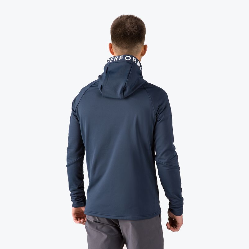Мъжки суитшърт за трекинг Peak Performance Rider Zip Hood Navy blue G77244020 3