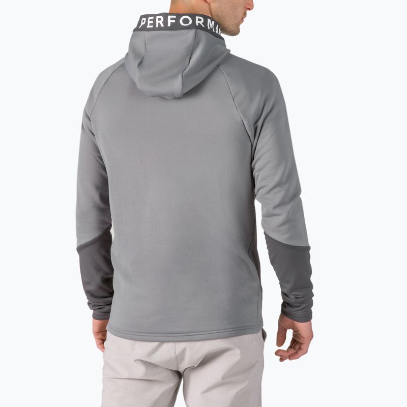 Мъжки суитшърт за трекинг Peak Performance Rider Zip Hood Grey G77244080 3
