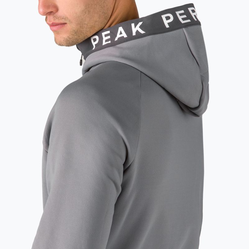 Мъжки суитшърт за трекинг Peak Performance Rider Zip Hood Grey G77244080 4