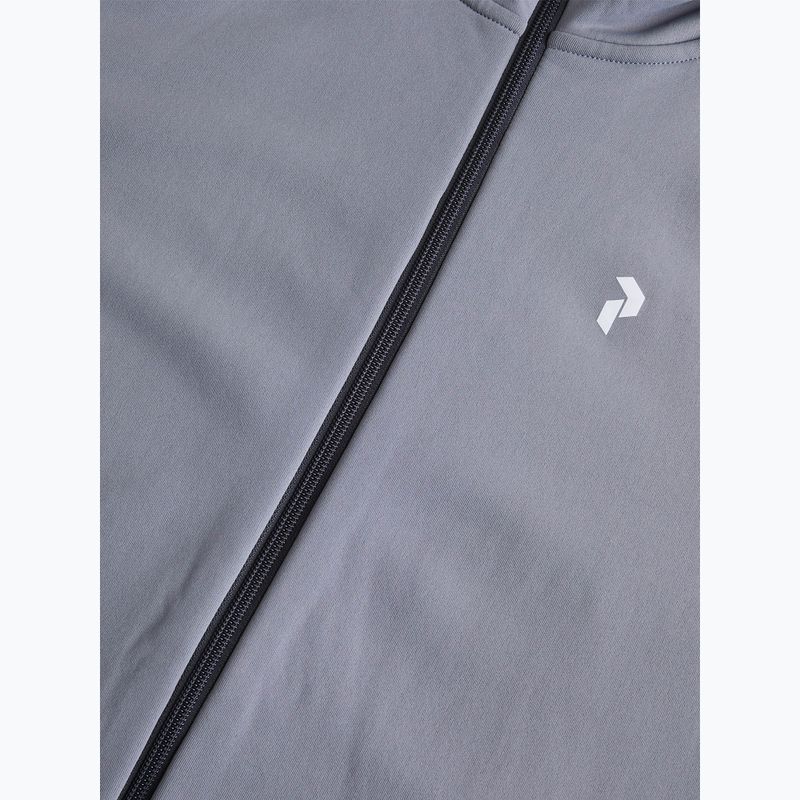 Мъжки суитшърт за трекинг Peak Performance Rider Zip Hood Grey G77244080 9