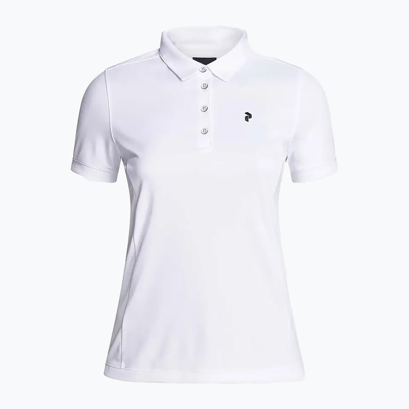 Дамска поло блуза Peak Performance Alta white G77182010