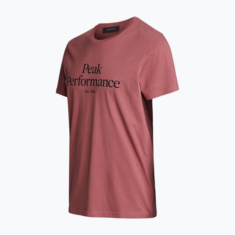 Мъжка риза за трекинг Peak Performance Original Tee brown G77266240 7