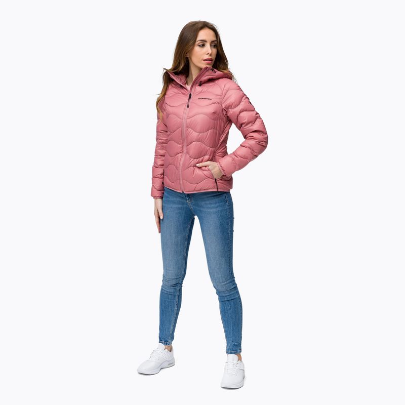Дамско яке Peak Performance Helium Down Hood Jacket Pink G77238030 2