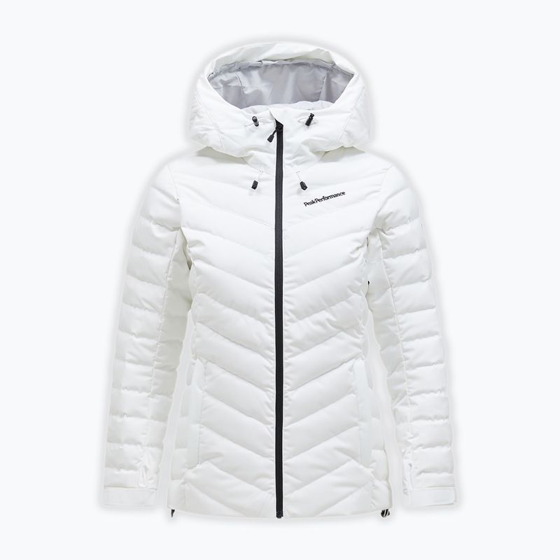 Дамско скиорски яке Peak Performance Frost ski off white