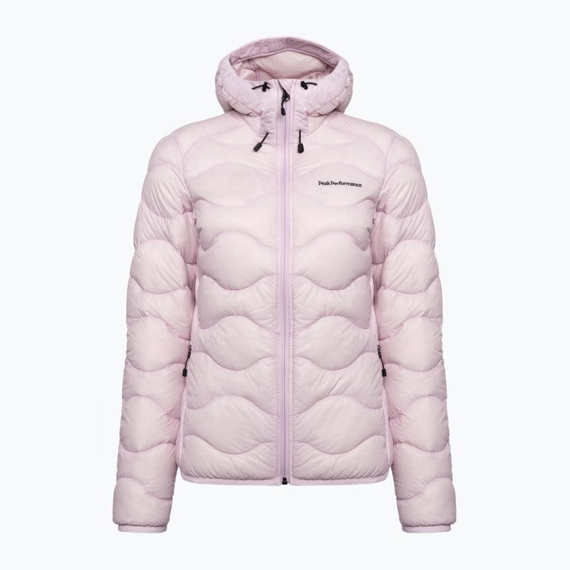 Дамско яке Peak Performance Helium Down Hood Jacket Pink G77852140